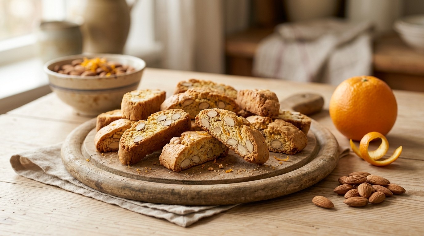Sinaasappelamandelkoekjes