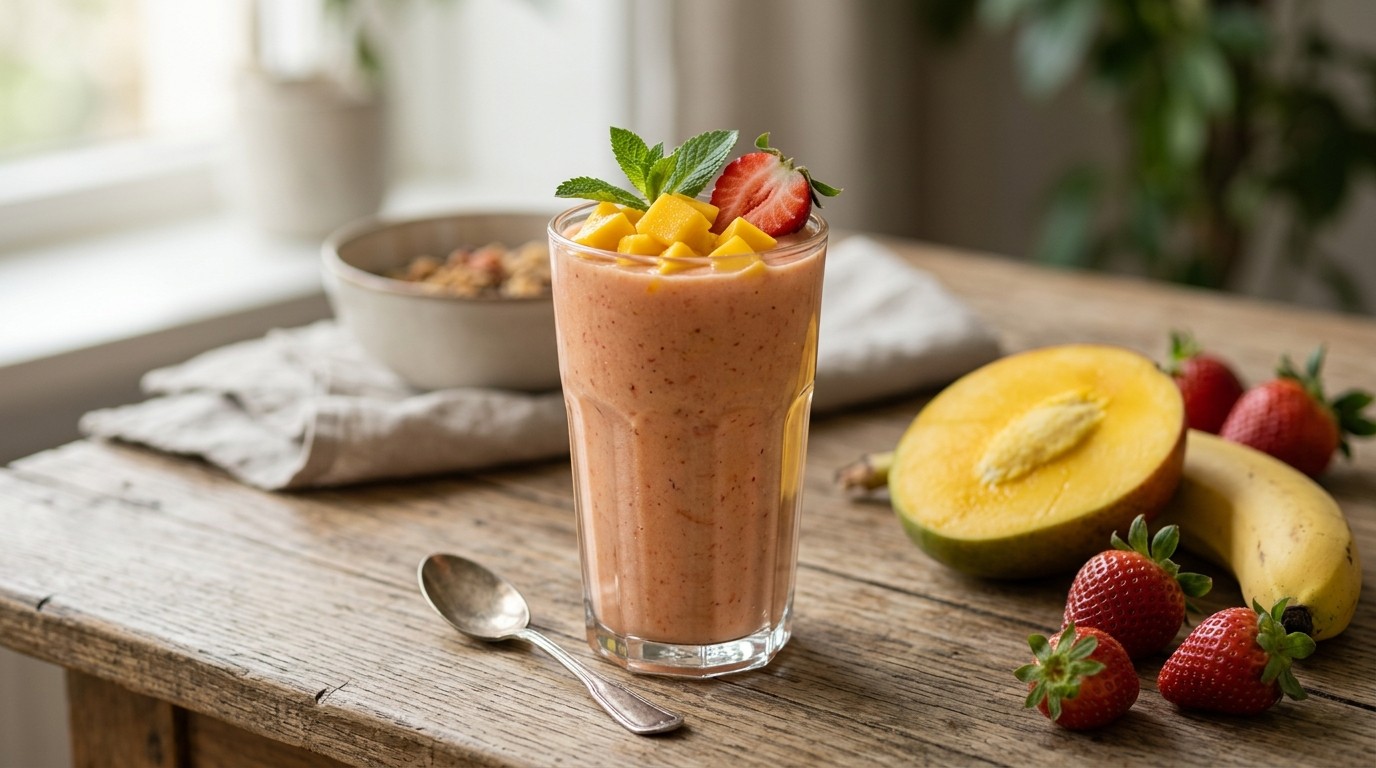 Smootie op yoghurt basis