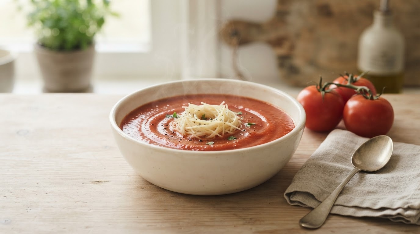 Snelle tomatensoep