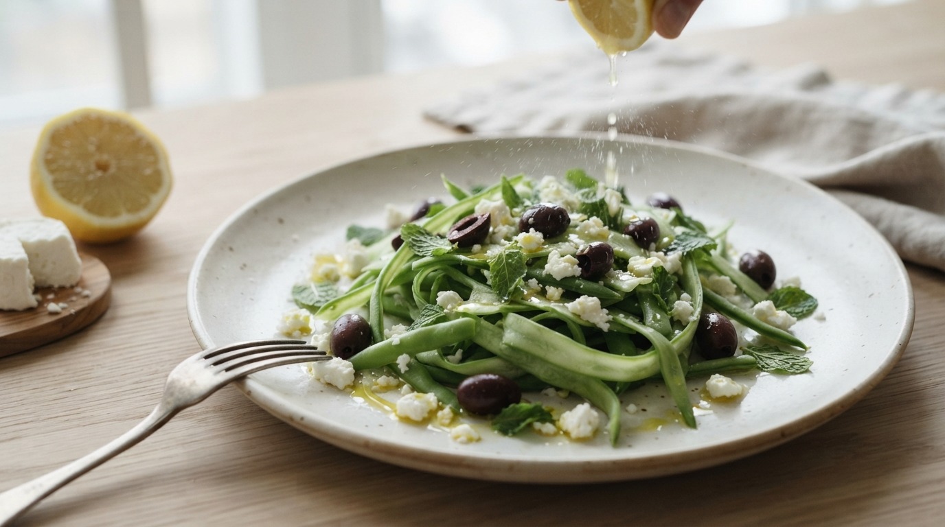 Snijbonensalade