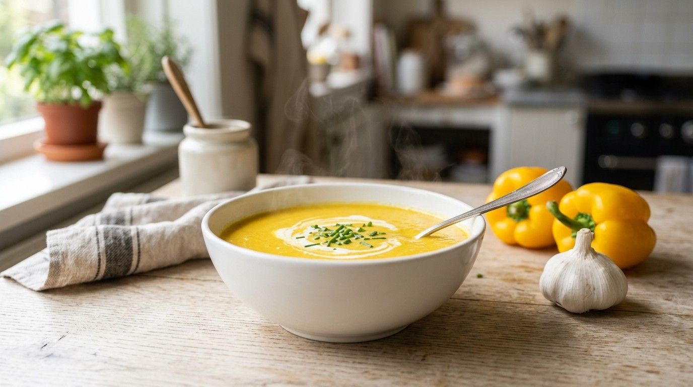 Soep van Gele Paprika