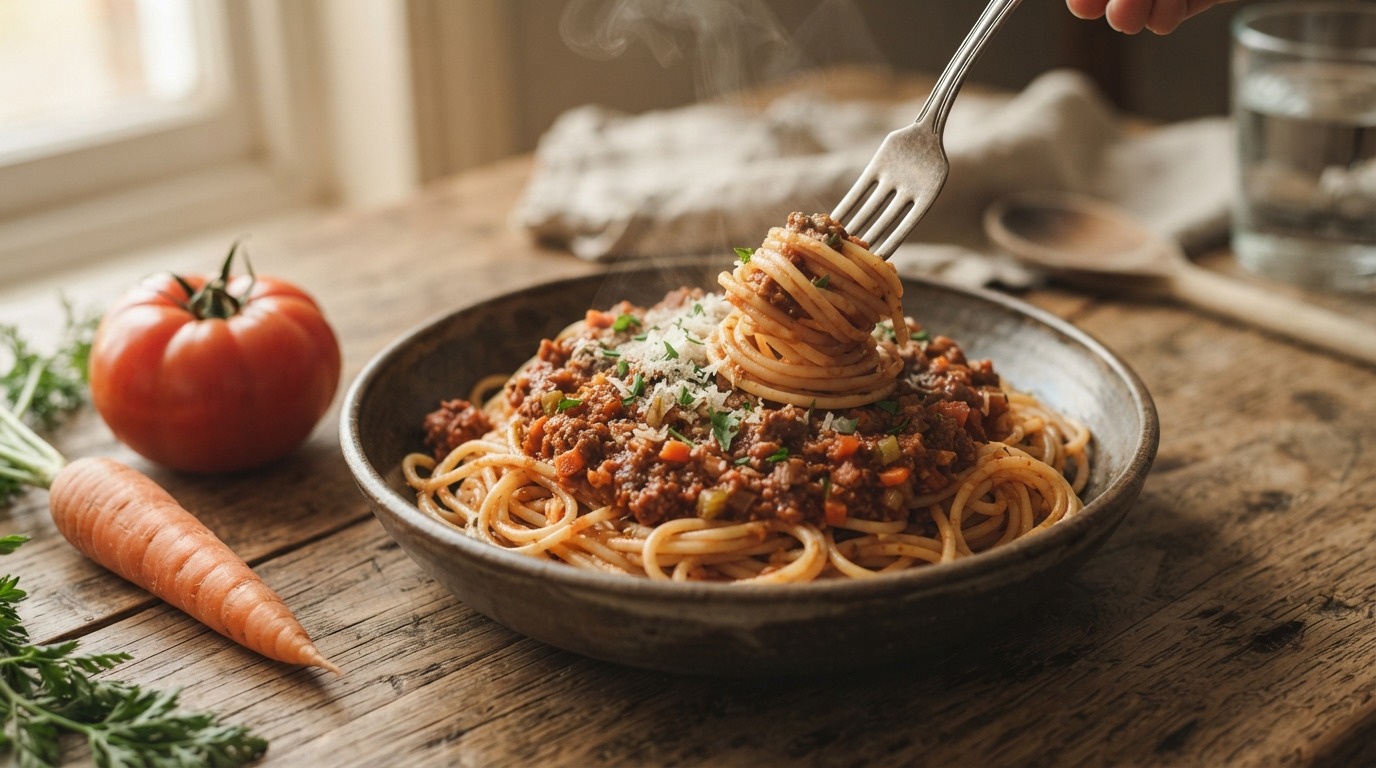 Spaghetti bolognese (mager)