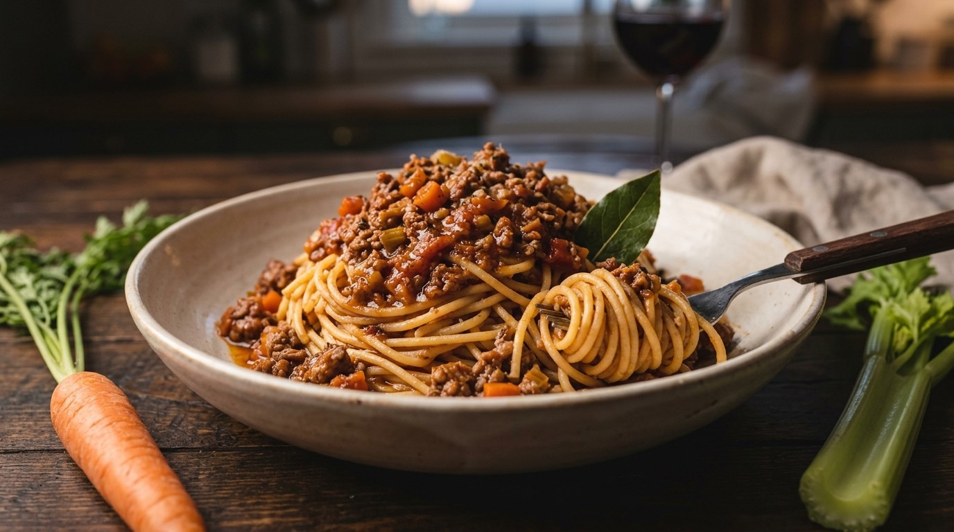 Spaghetti bolognese