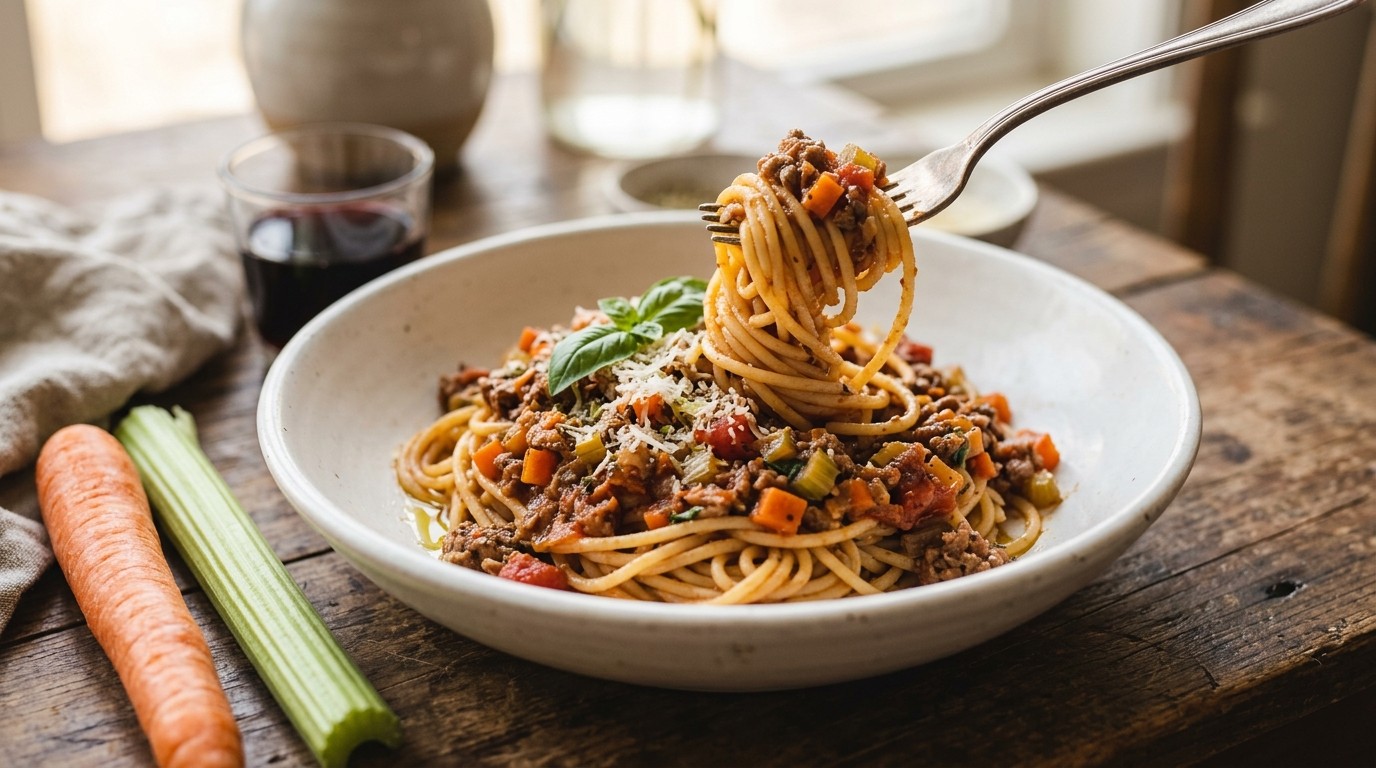 Spaghetti met Verse Spaghettisaus