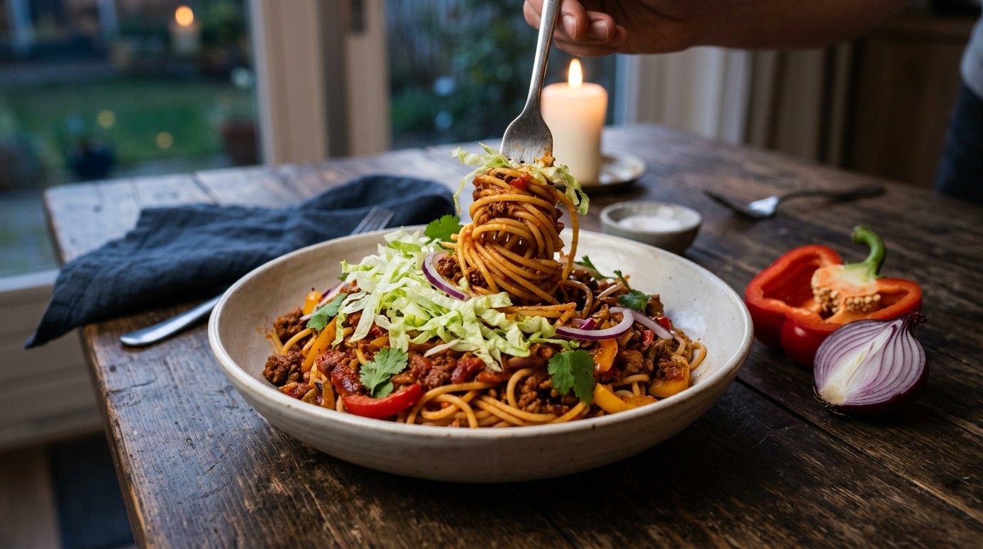 Spaghetti Tandoori