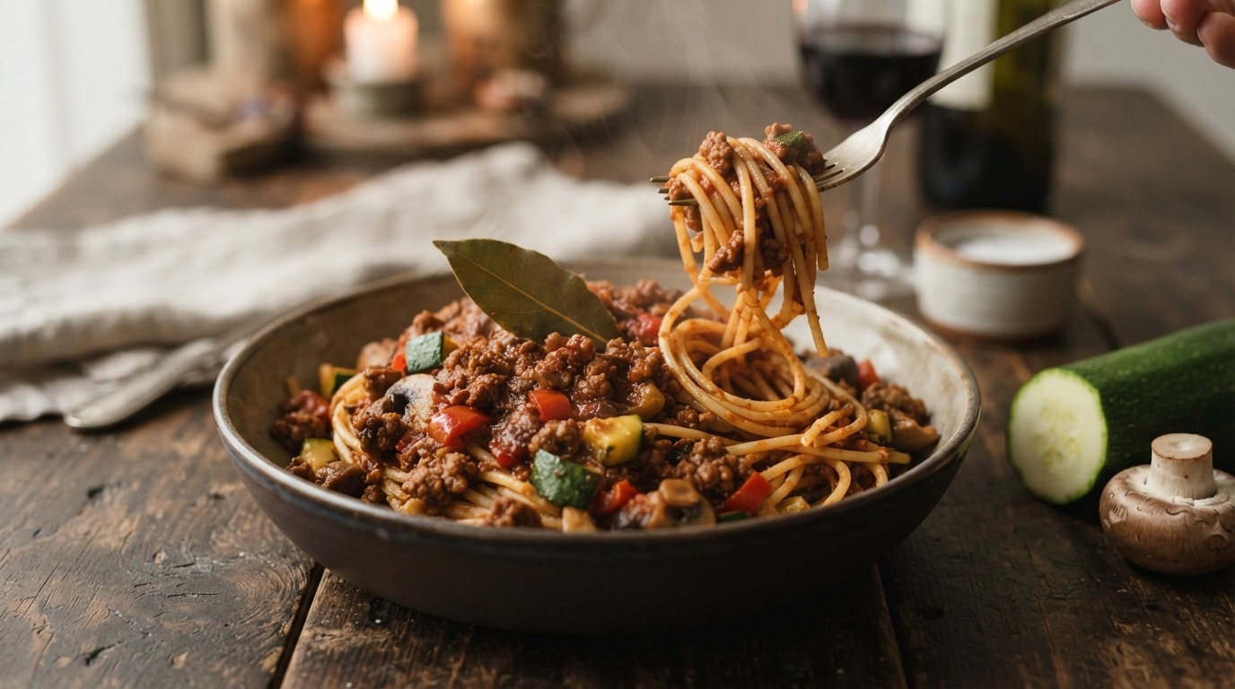 Spaghetti van ’t huis