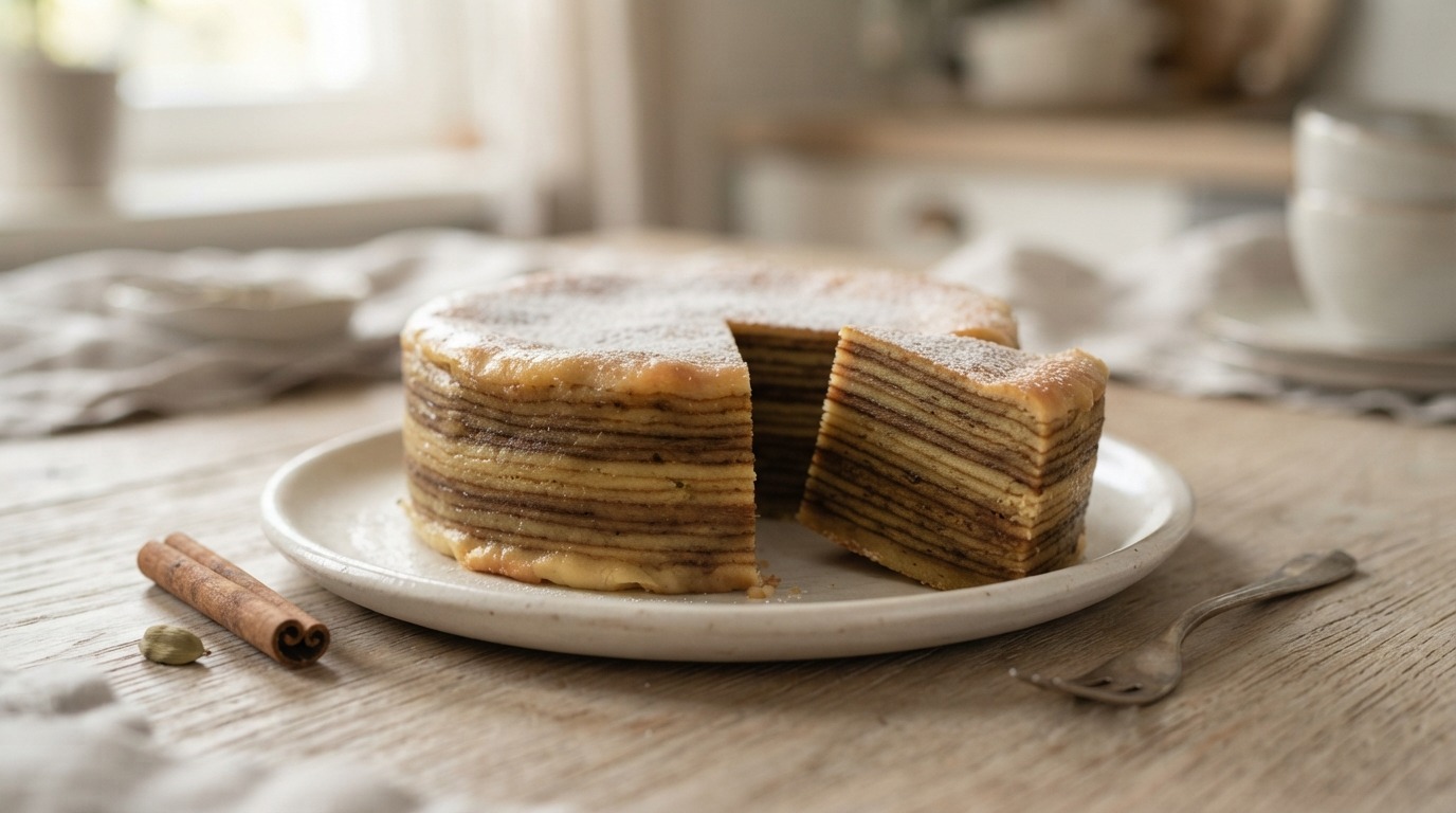 Spekkoek uit de magnetron