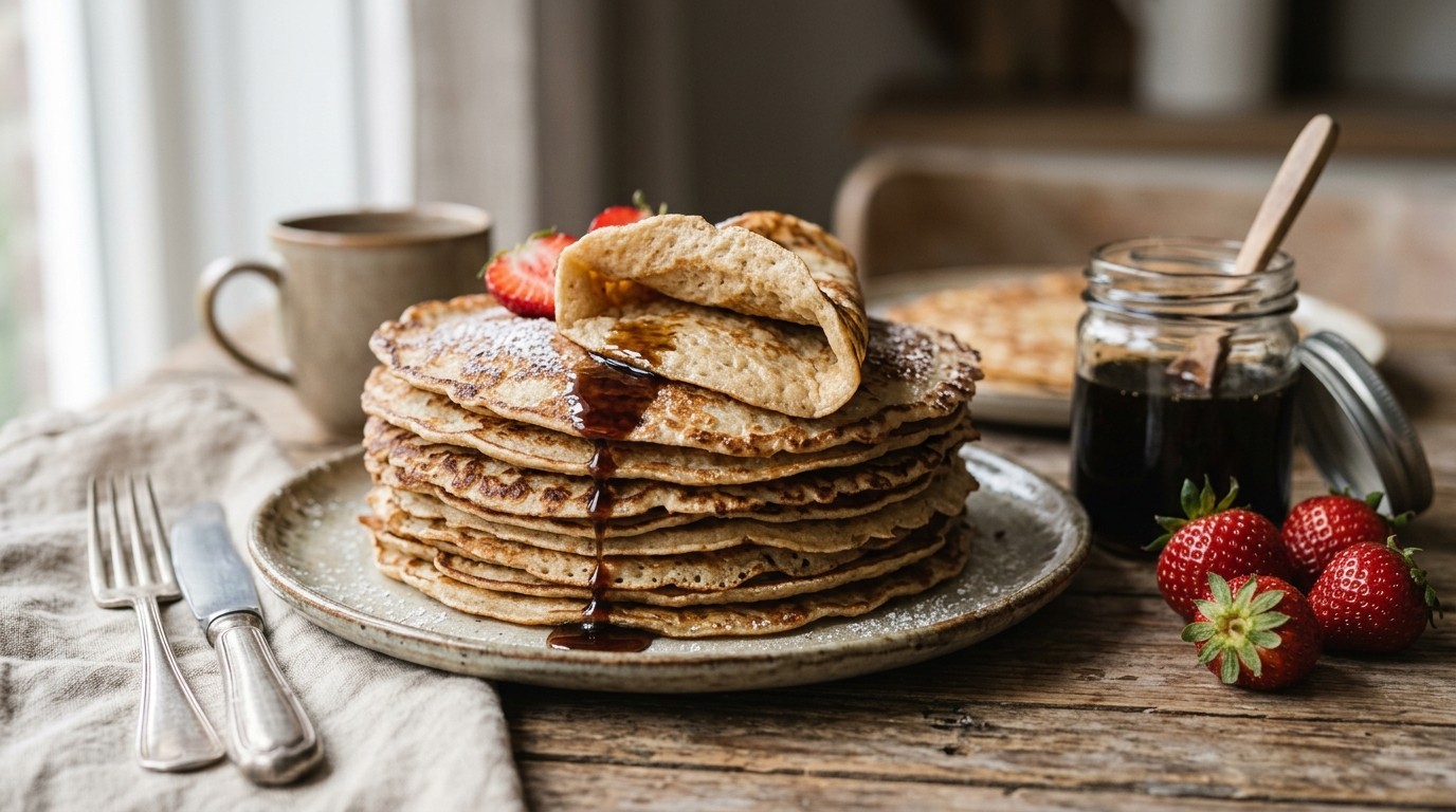 Spelt-pannenkoeken