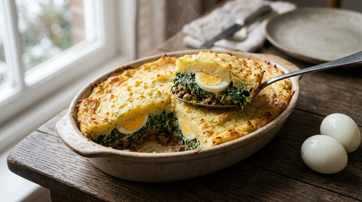 Spinazie ovenschotel