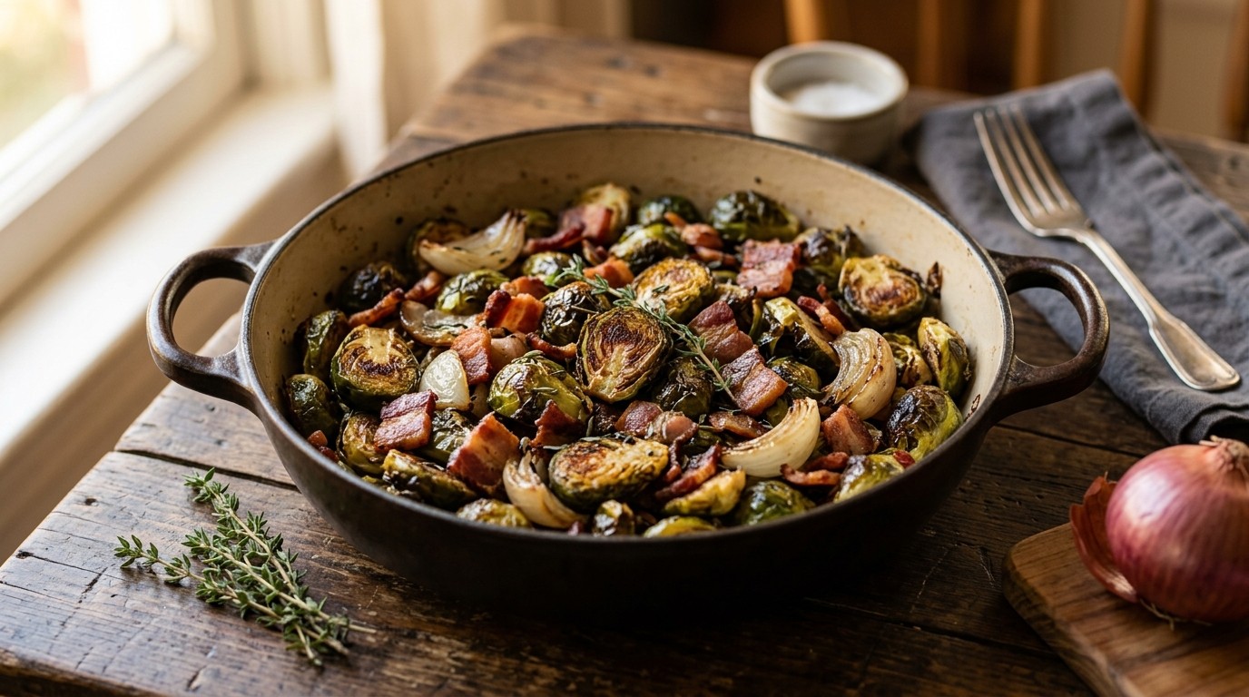 Spruitjes met Bacon uit de Oven
