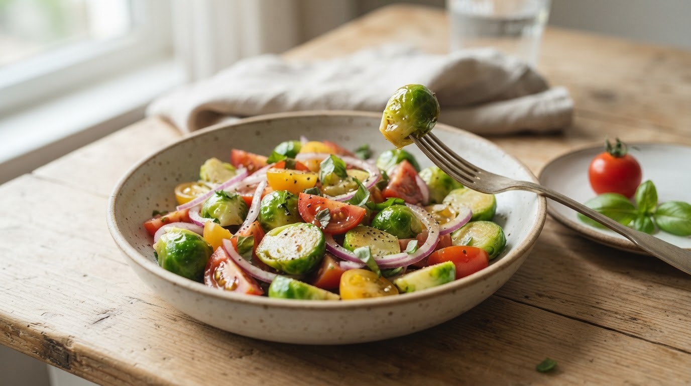 Spruitjes tomatensalade