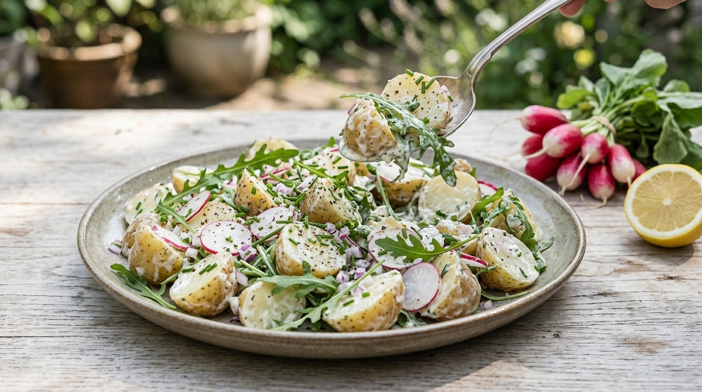 Stevige aardappelsalade
