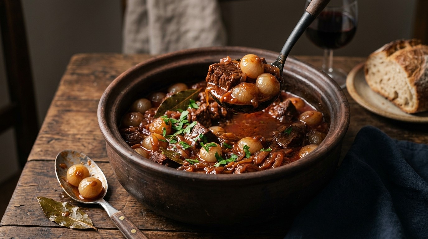 Stifado, Griekse Stoofschotel