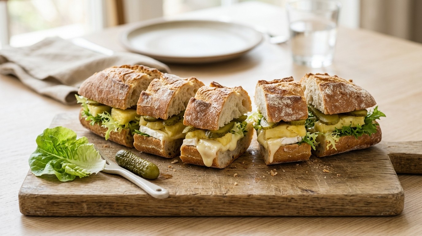 Stokbrood ananas-brie