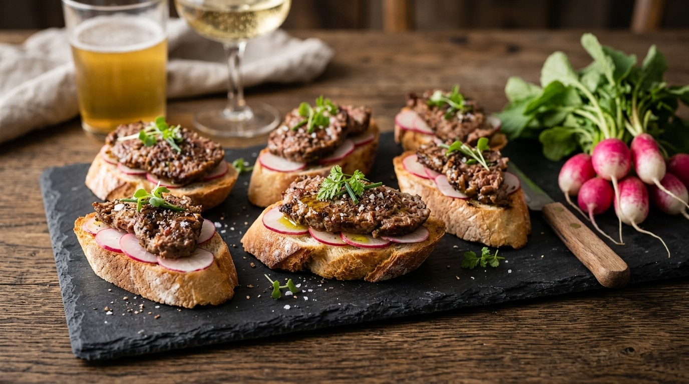 Stokbrood Tartaar-radijs