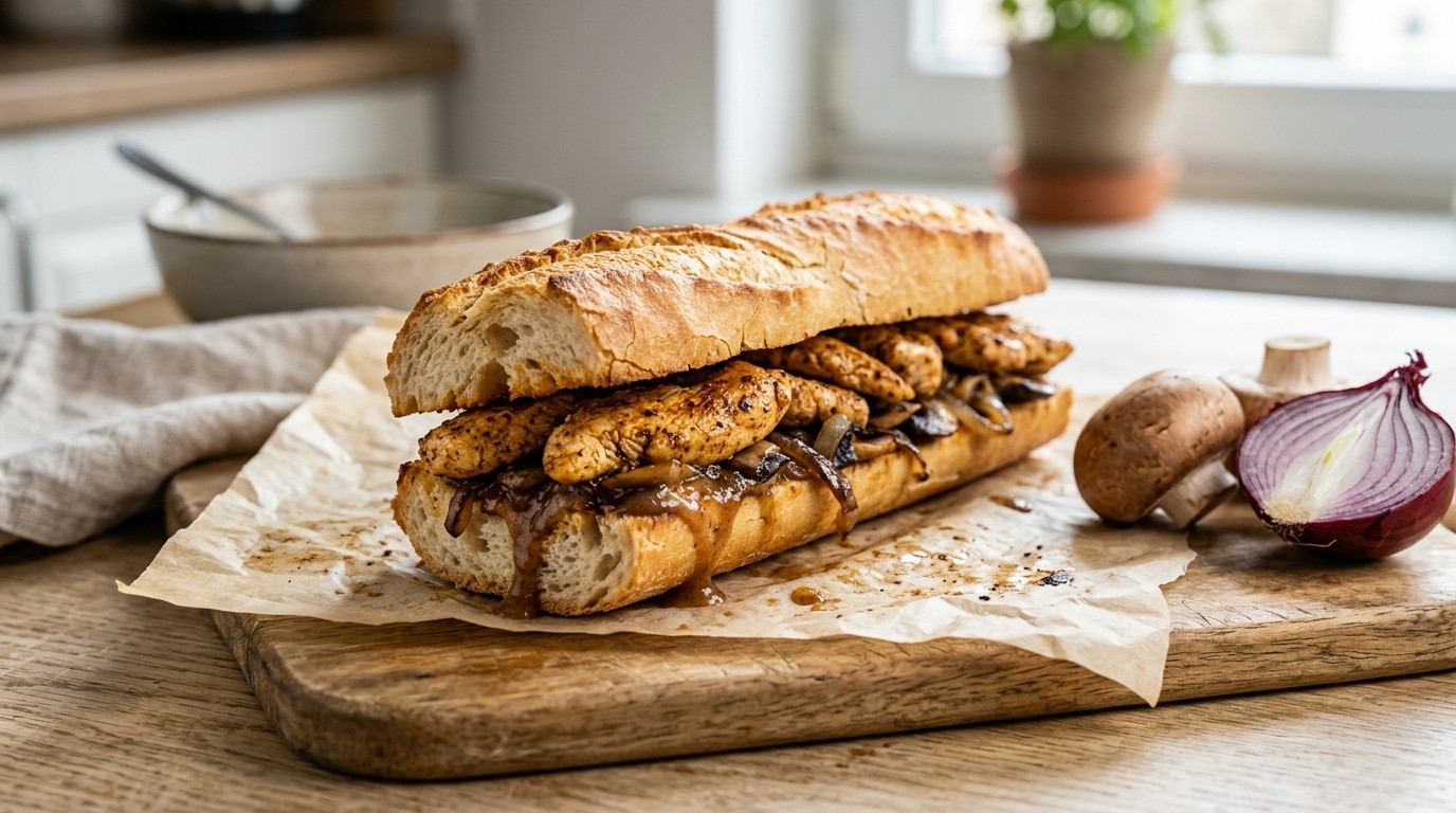 stokbroodje pittige kip