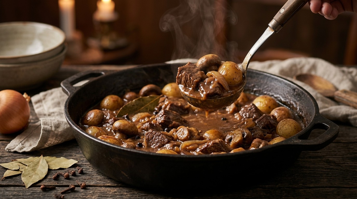 Stoofpot met Champignons