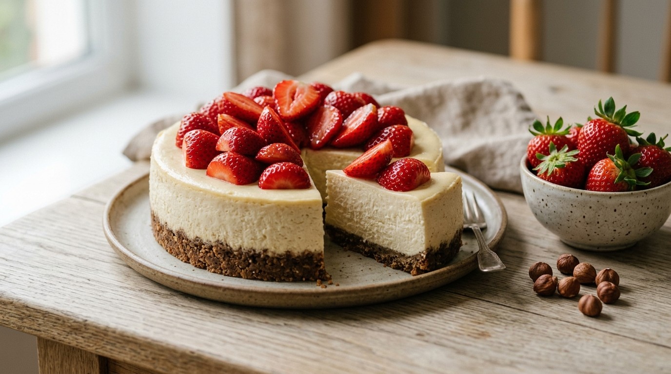 Strawberry-Cheese cake