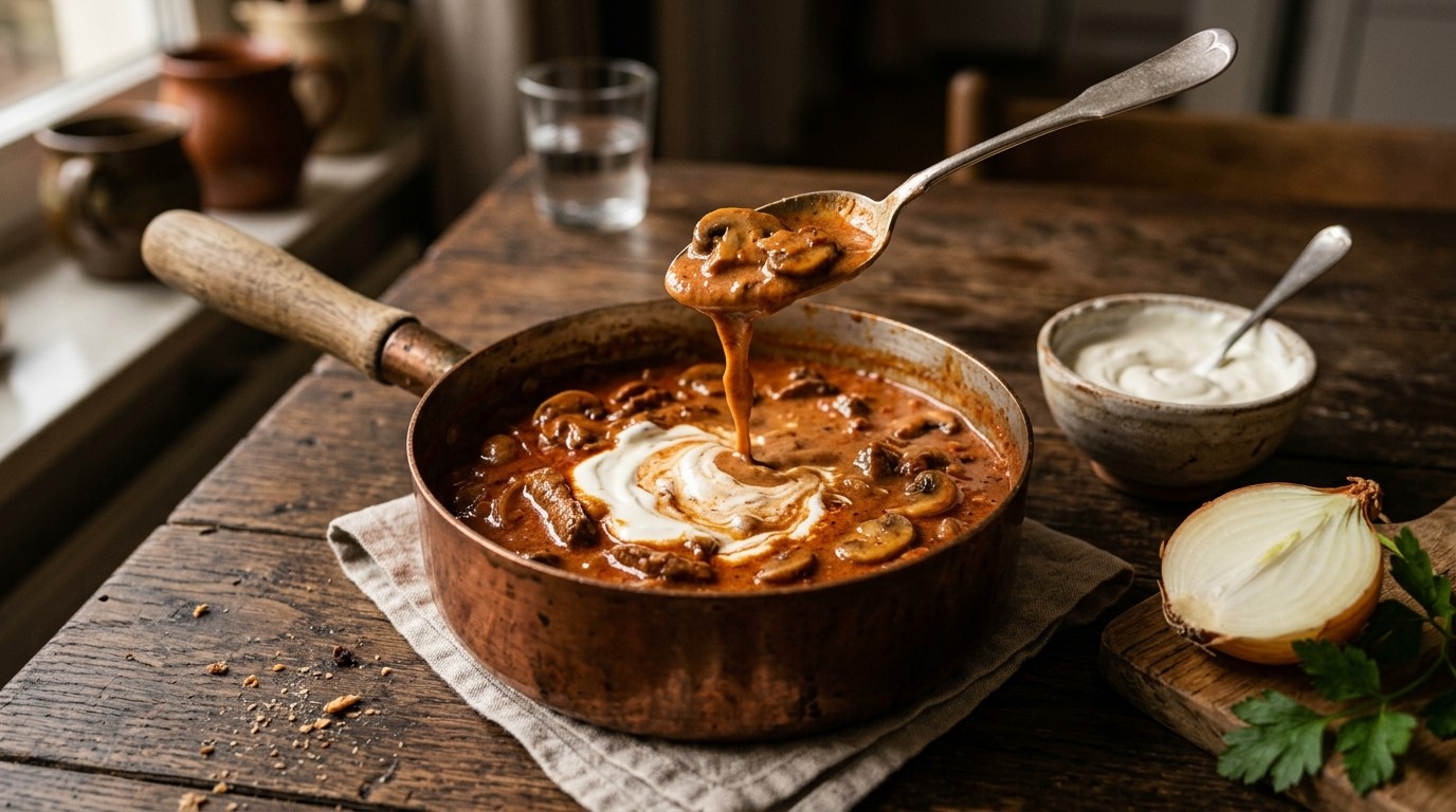 Stroganoff-saus