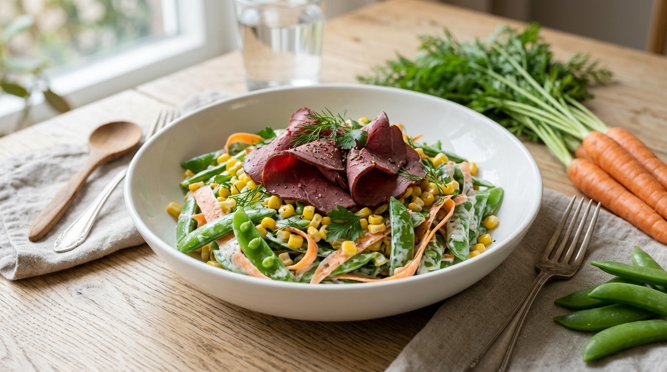 Sugar-snaps-salade