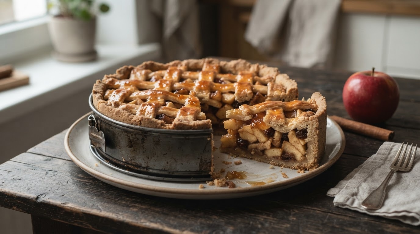 Supermakkelijke appeltaart