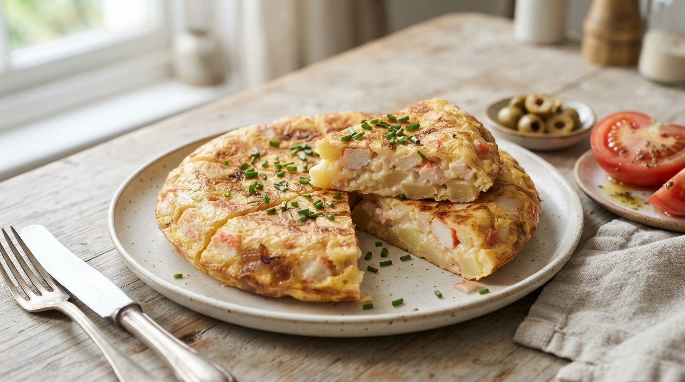 Surimi tortilla