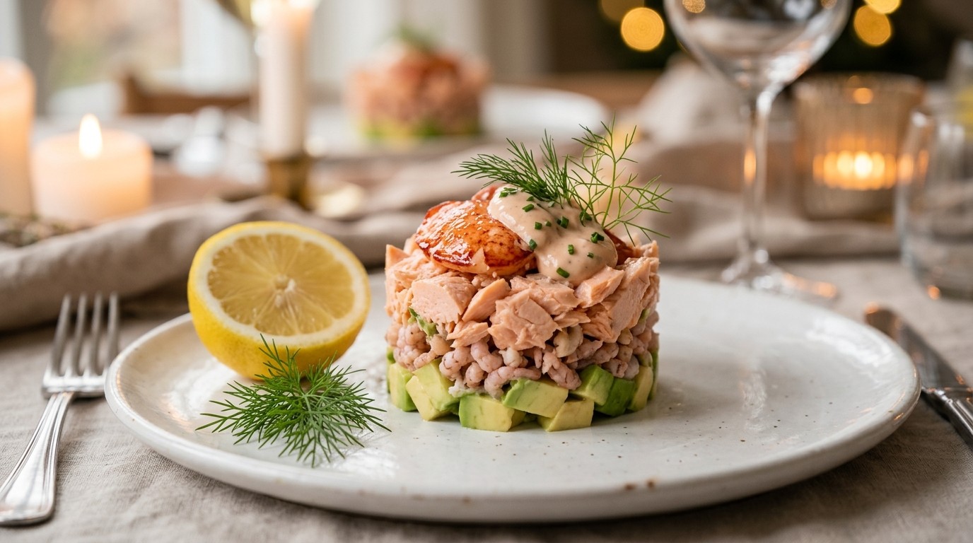 Taartje van Kreeft, Hollandse Garnalen en Zalm