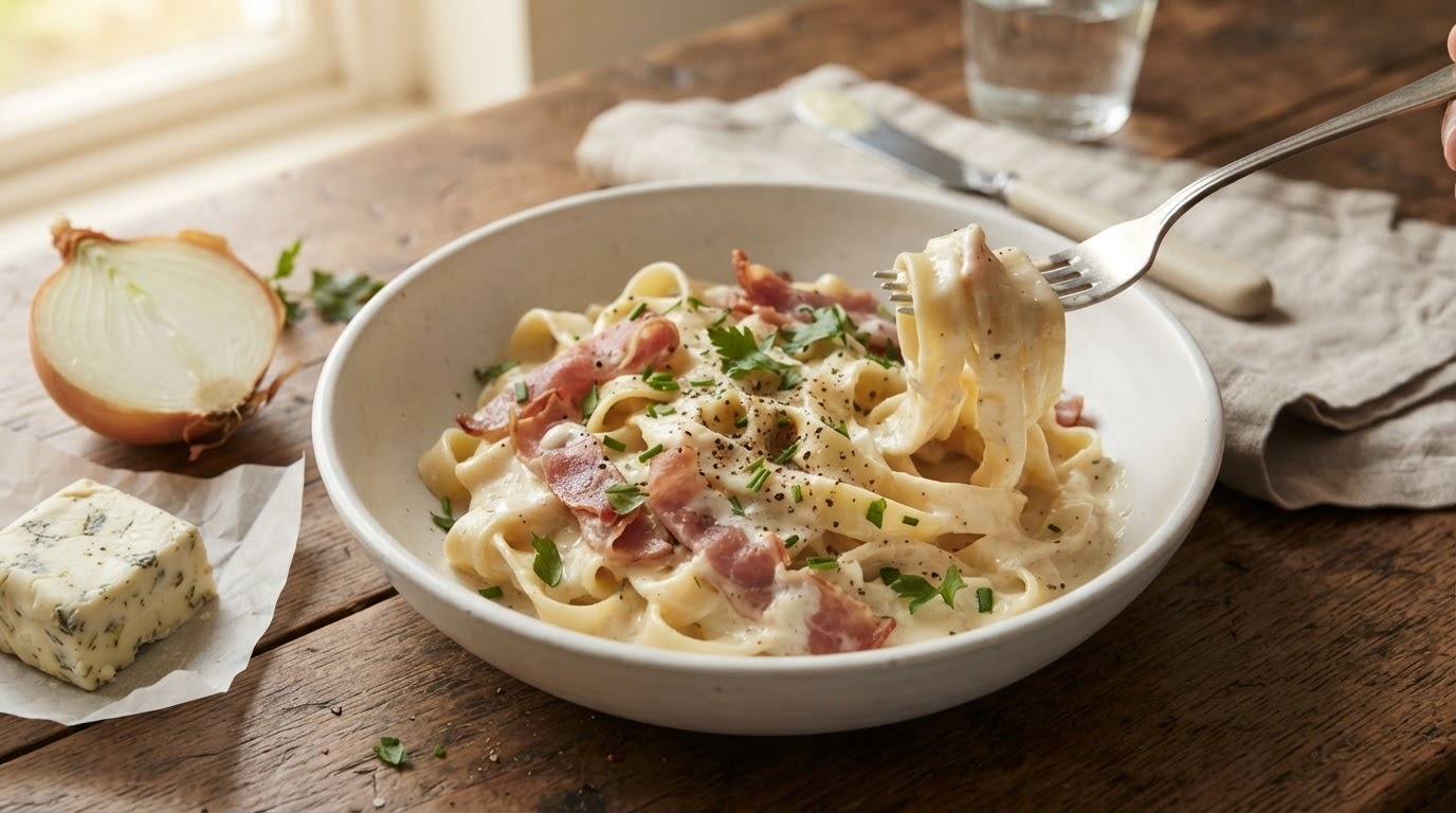 Tagiatelle met boursin
