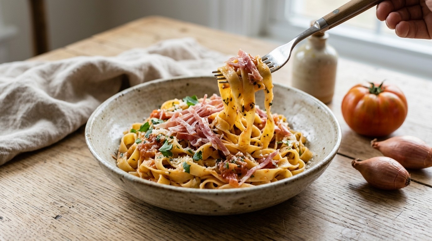 Tagliatelle à la mama