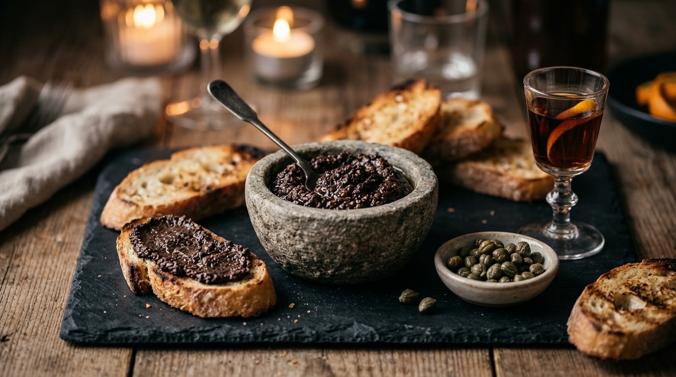 Tapenade met een tic