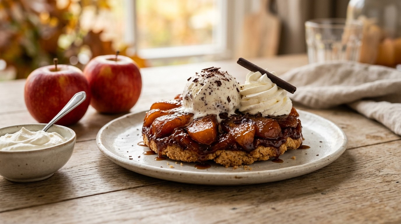 Tarte tatin maar dan anders