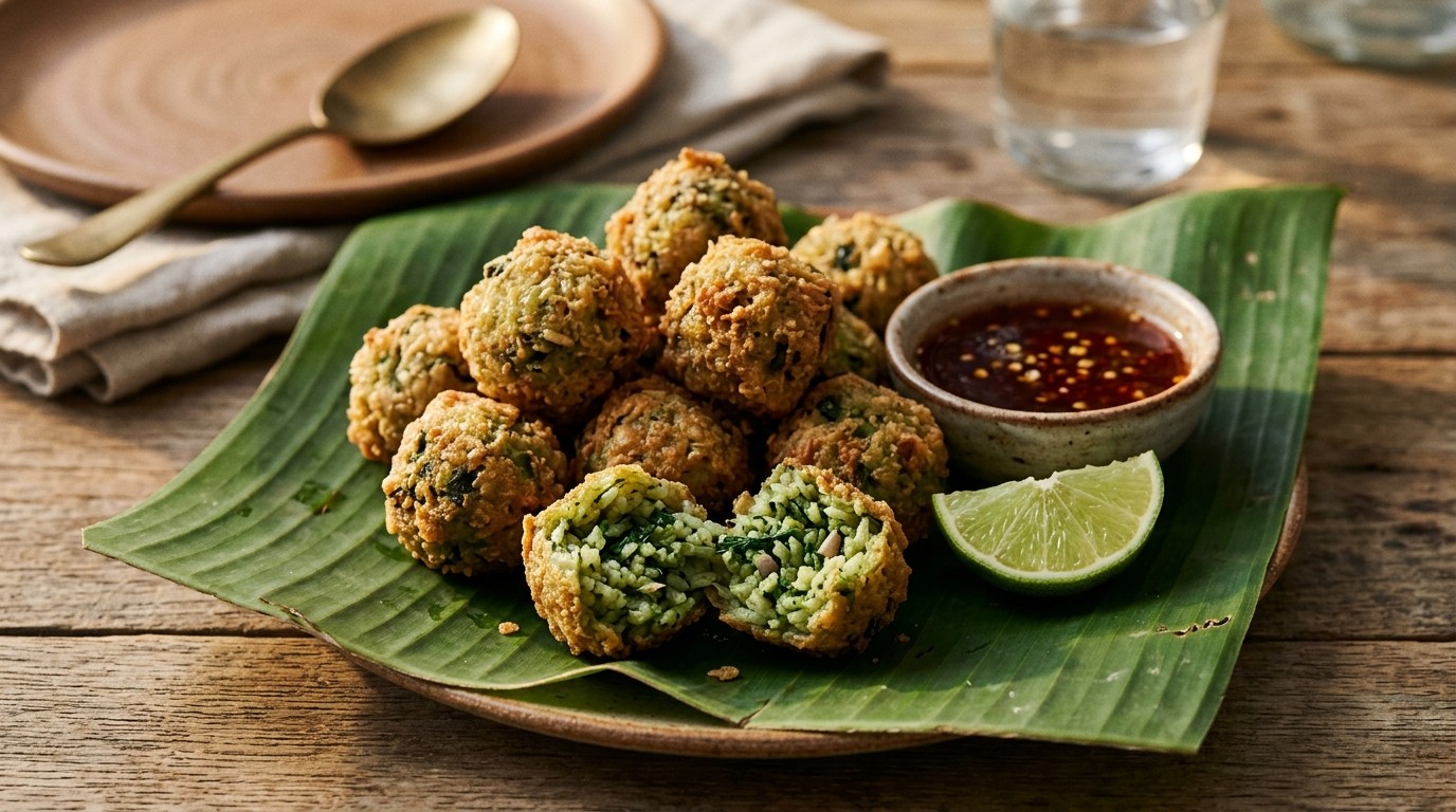 Thaise Rijstballetjes