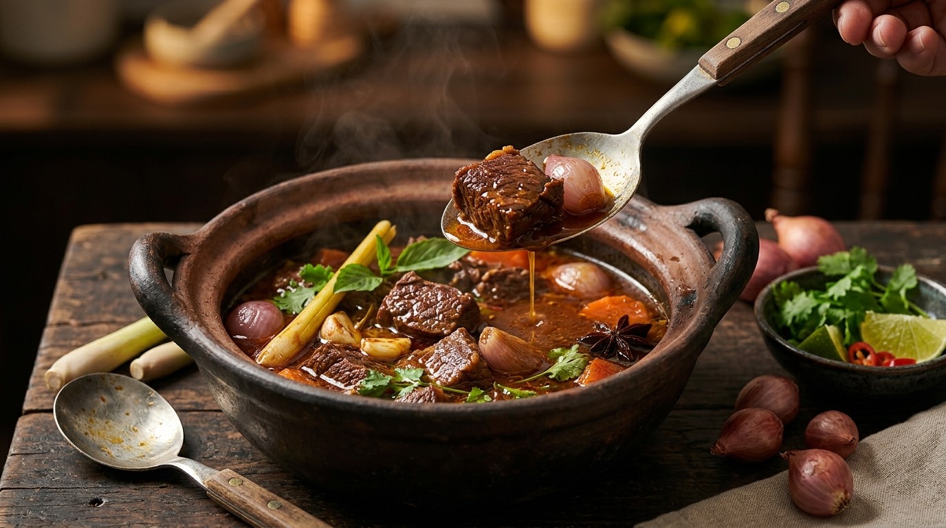 Thit Bo Kho (Vietnamees runderstoofpotje)