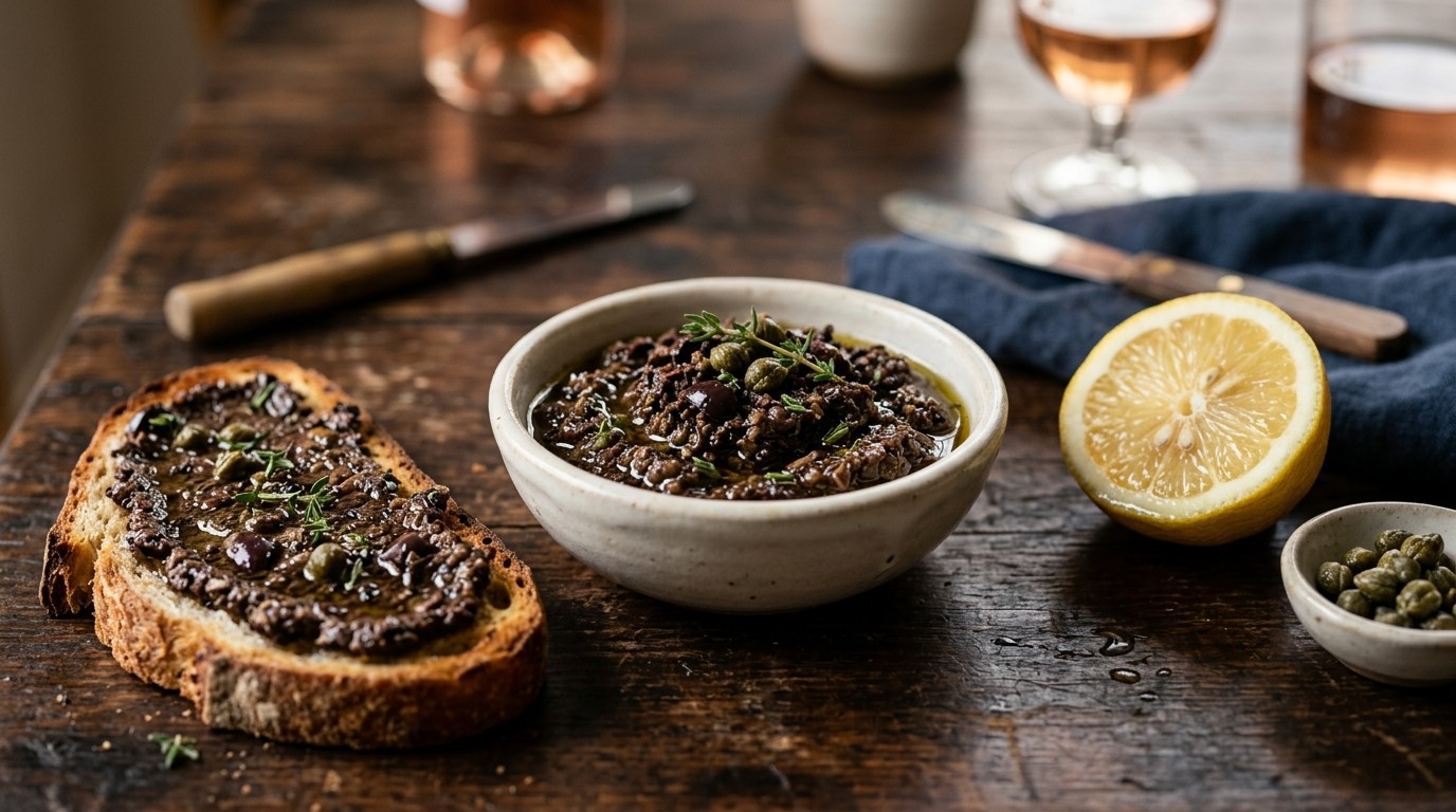 Tijmtapenade