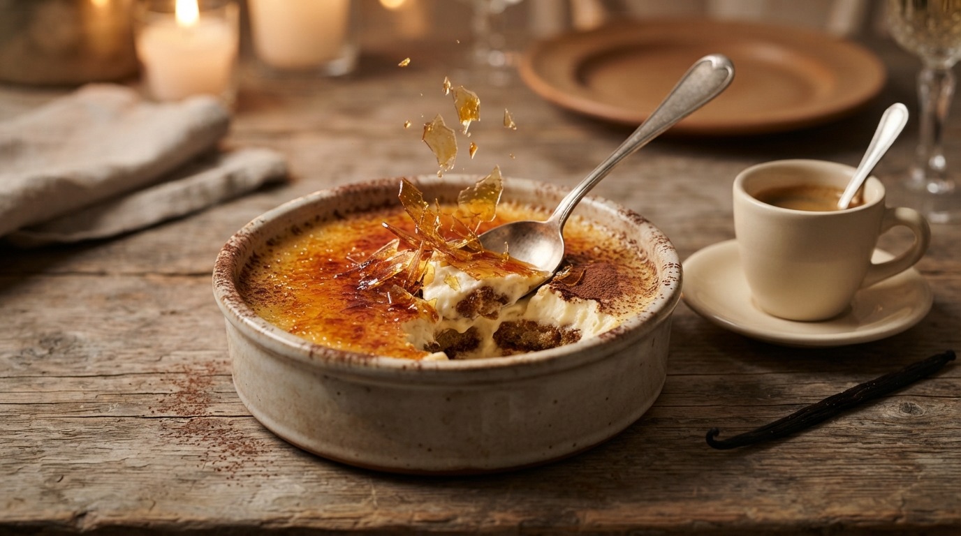 Tiramisu brûlée