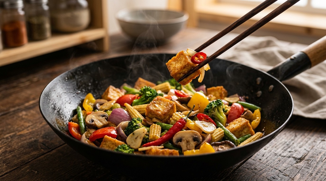 Tofu met groenten