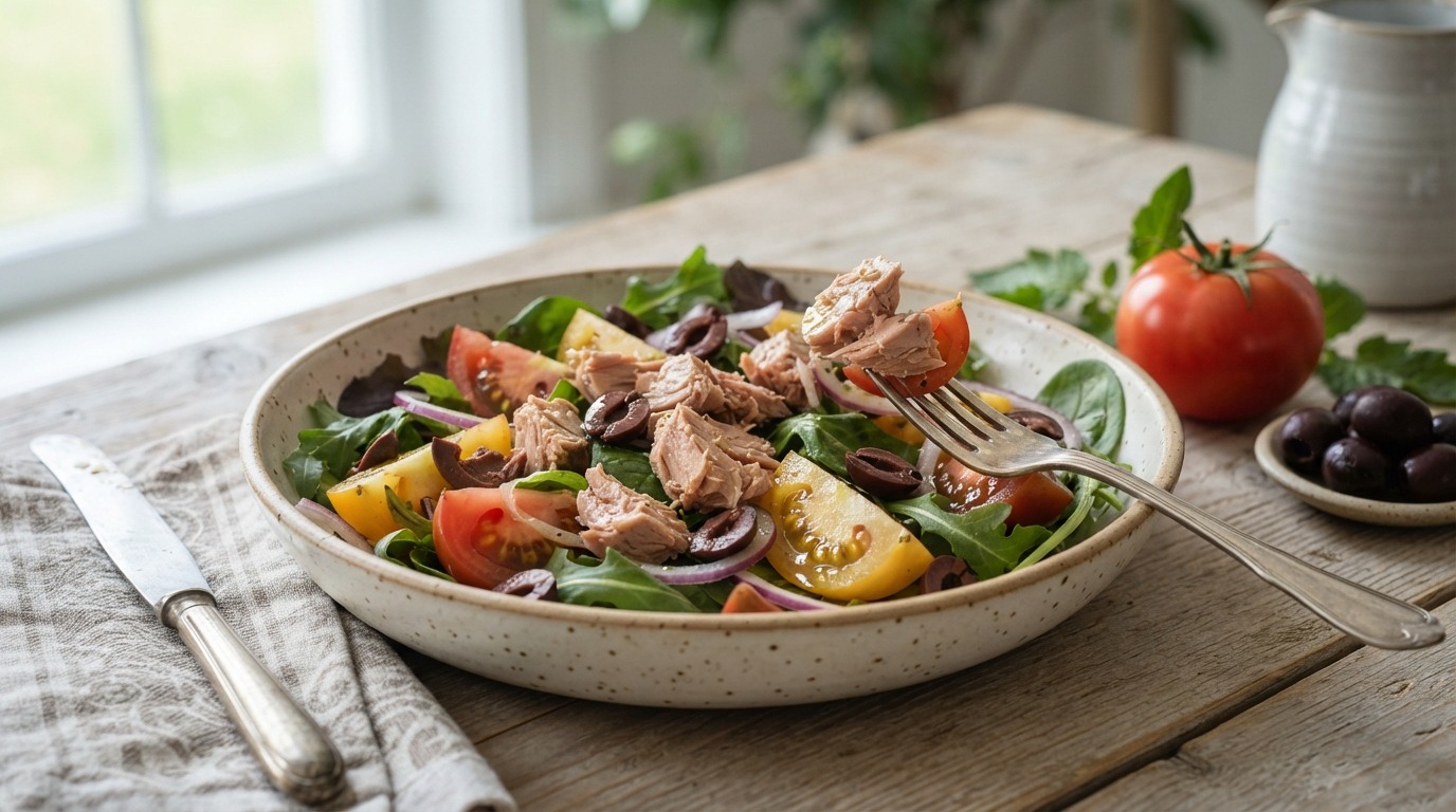Tomaat-Tonijn-Salade