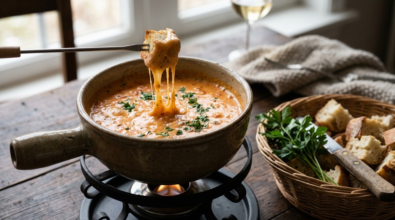 Tomaten kaasfondue