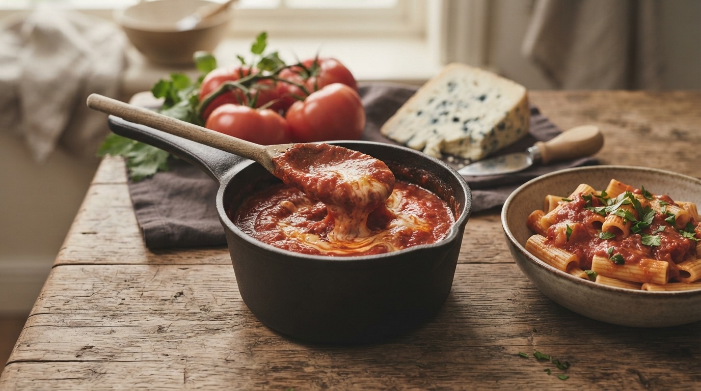 Tomatenkaas saus