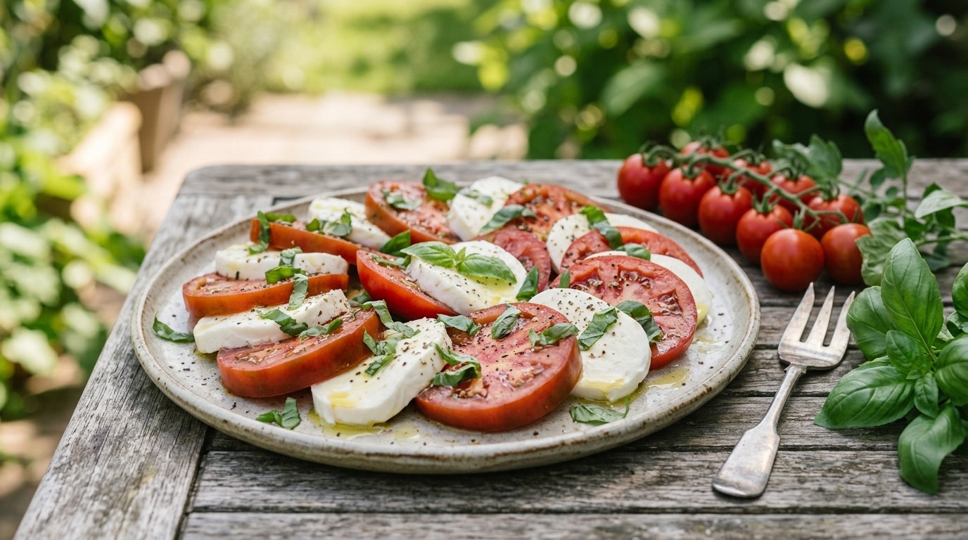 Tomatensalade met Mozzarella