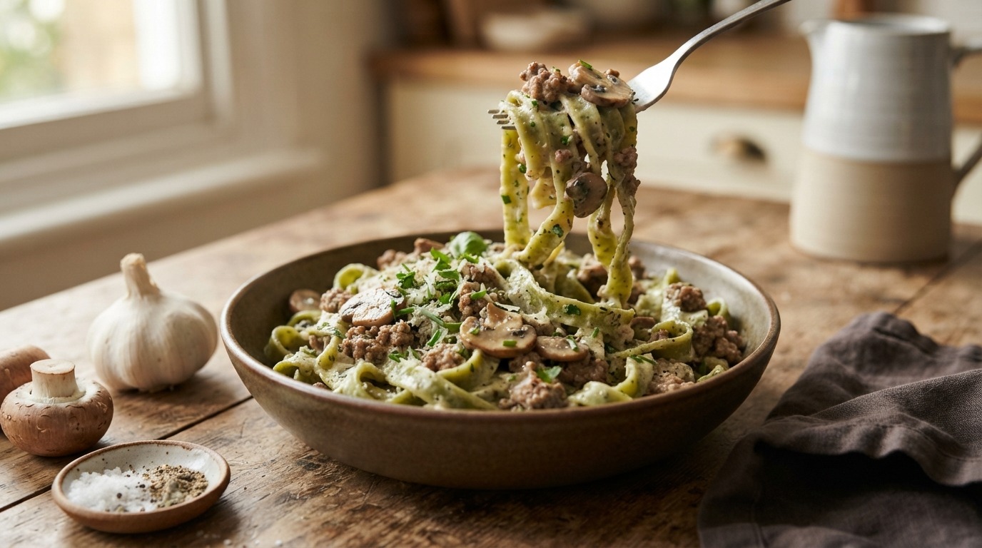 Toni's pasta groen