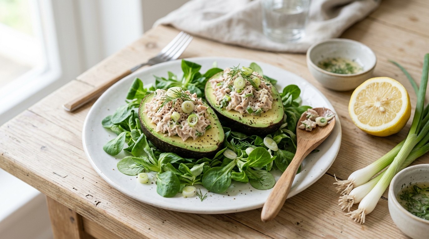 Tonijn-avocadosalade