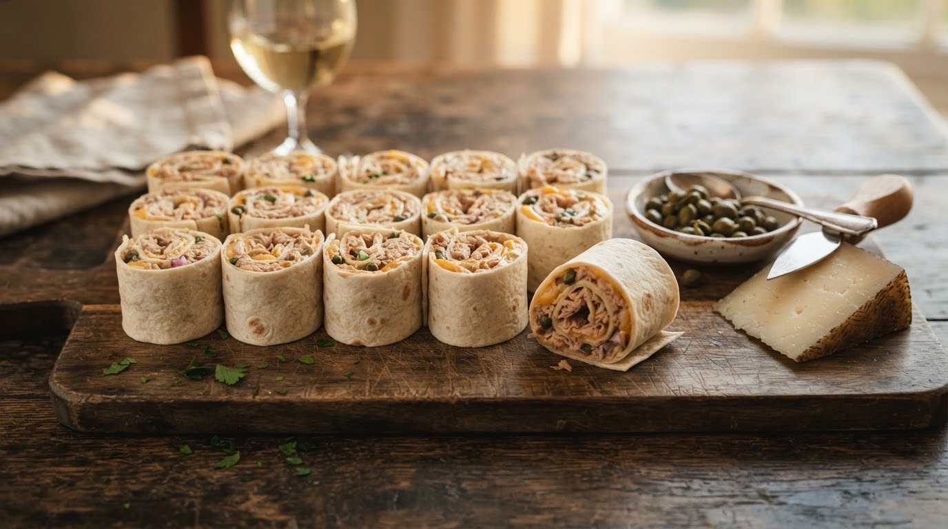 Tonijn in tortilla