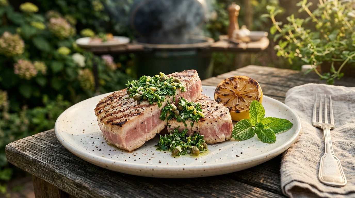 Tonijn met Salsa Verde
