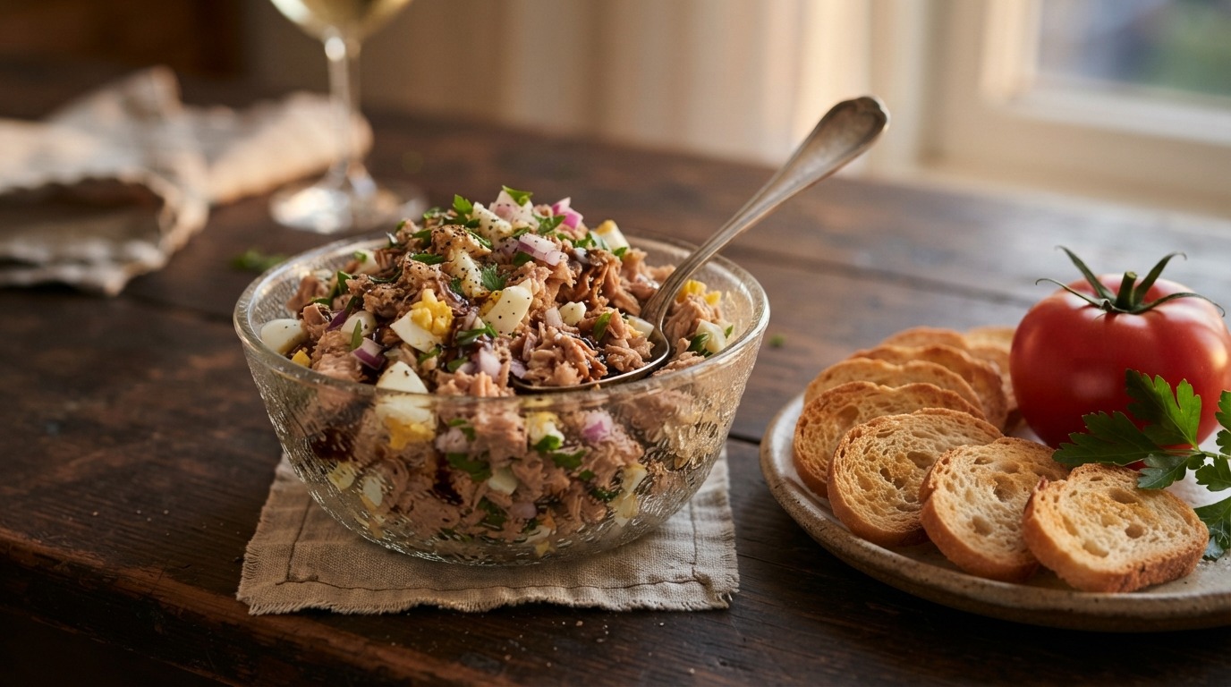 Tonijn-of zalm salade