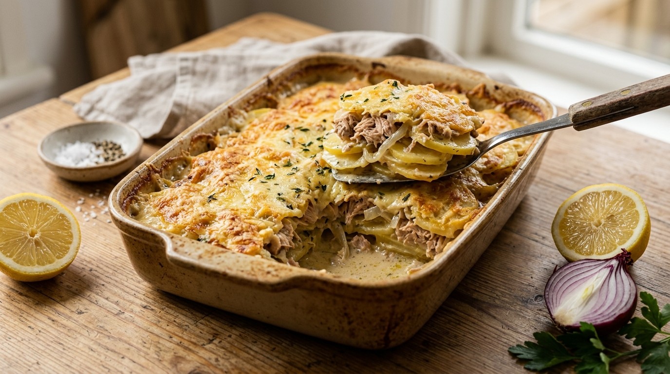 Tonijn ovenschotel