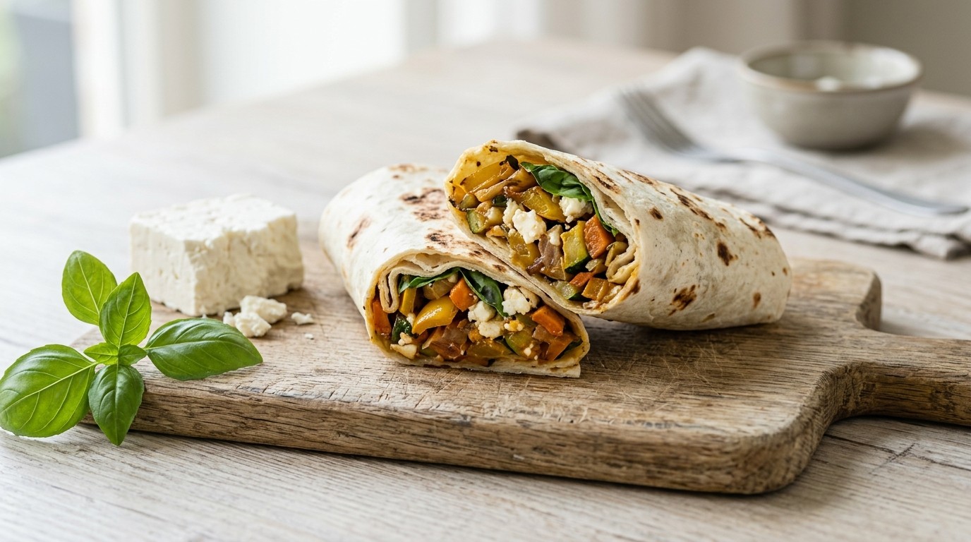 Tortilla met groenten