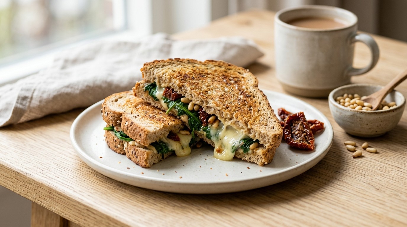 Tosti Spinazie-Geitenkaas