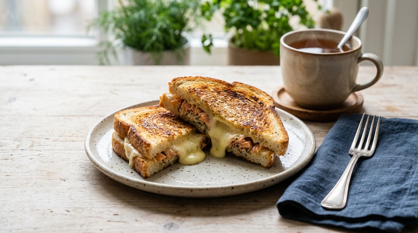 Tosti Zalm-brie