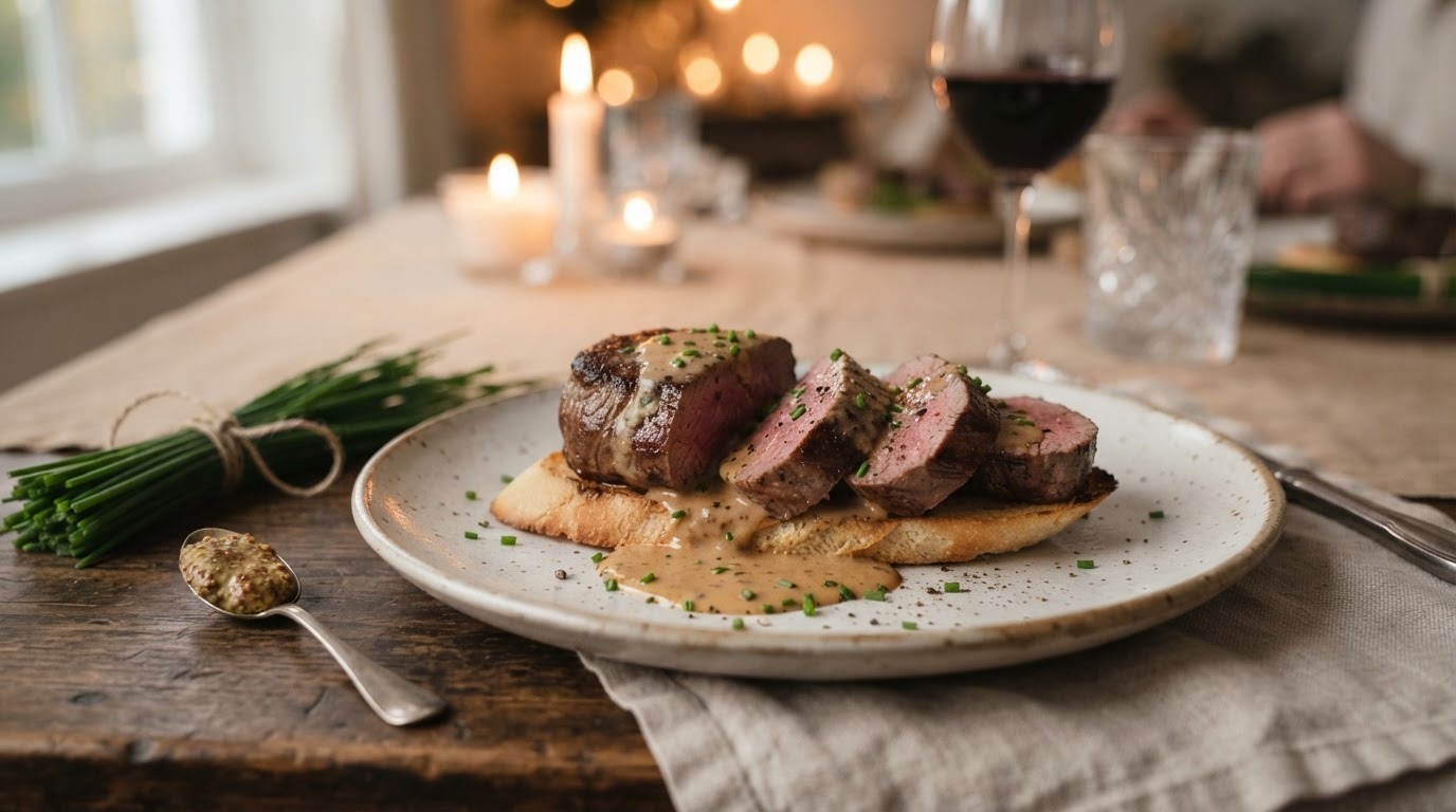 Tournedos uit Dijon